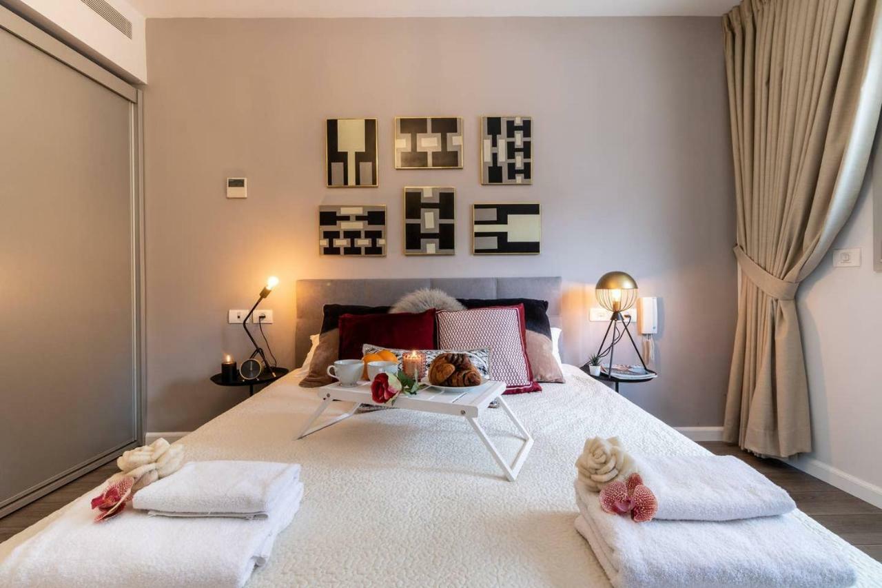 King David Residence Luxury 4 Bd/Pool/Gym/Parking Jeruzsálem Kültér fotó