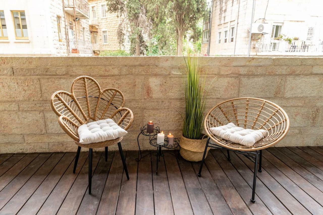 King David Residence Luxury 4 Bd/Pool/Gym/Parking Jeruzsálem Kültér fotó