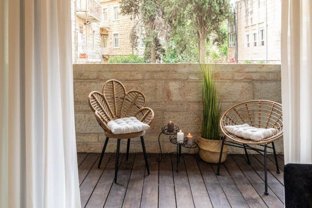 King David Residence Luxury 4 Bd/Pool/Gym/Parking Jeruzsálem Kültér fotó