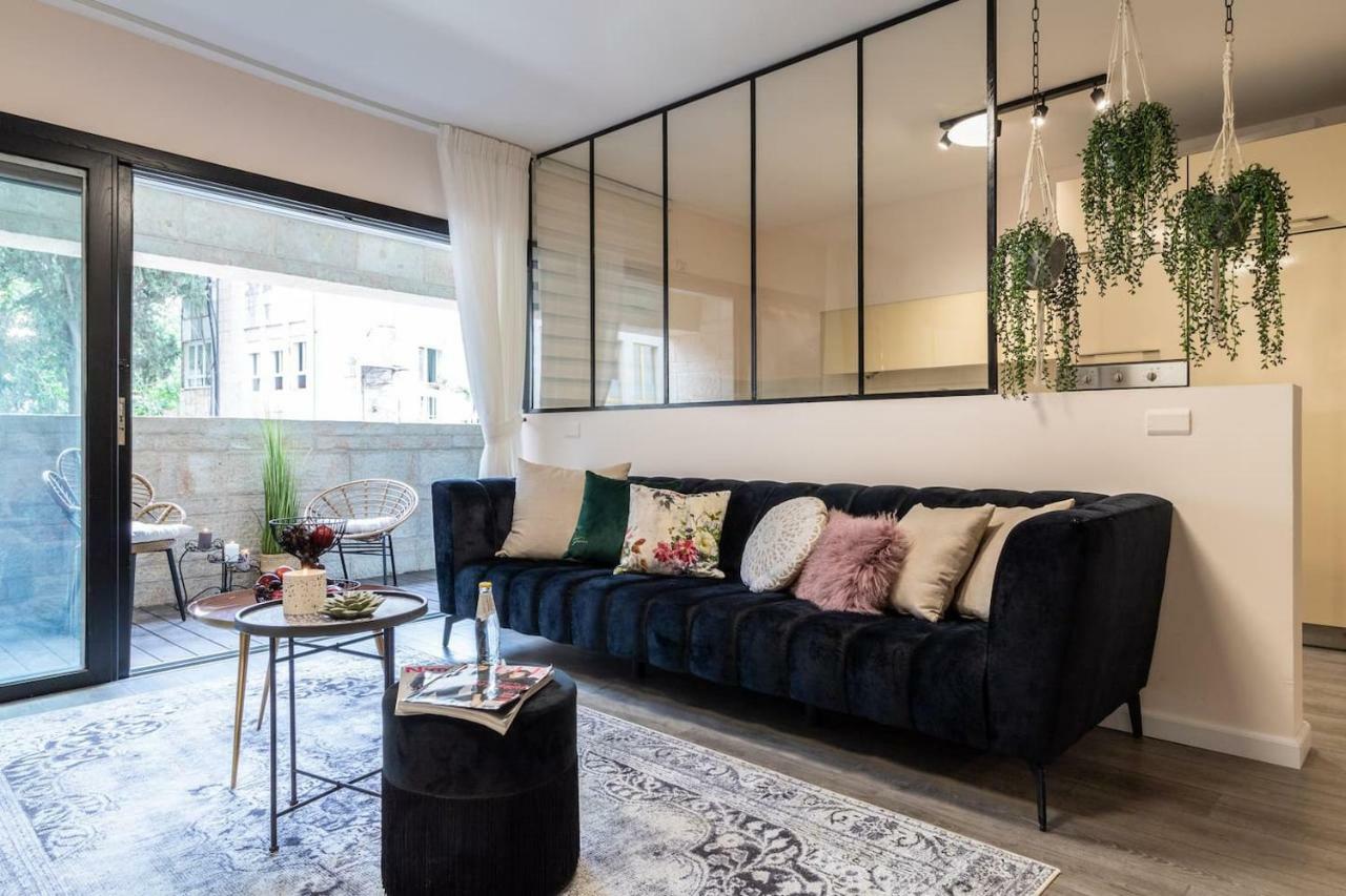 King David Residence Luxury 4 Bd/Pool/Gym/Parking Jeruzsálem Kültér fotó