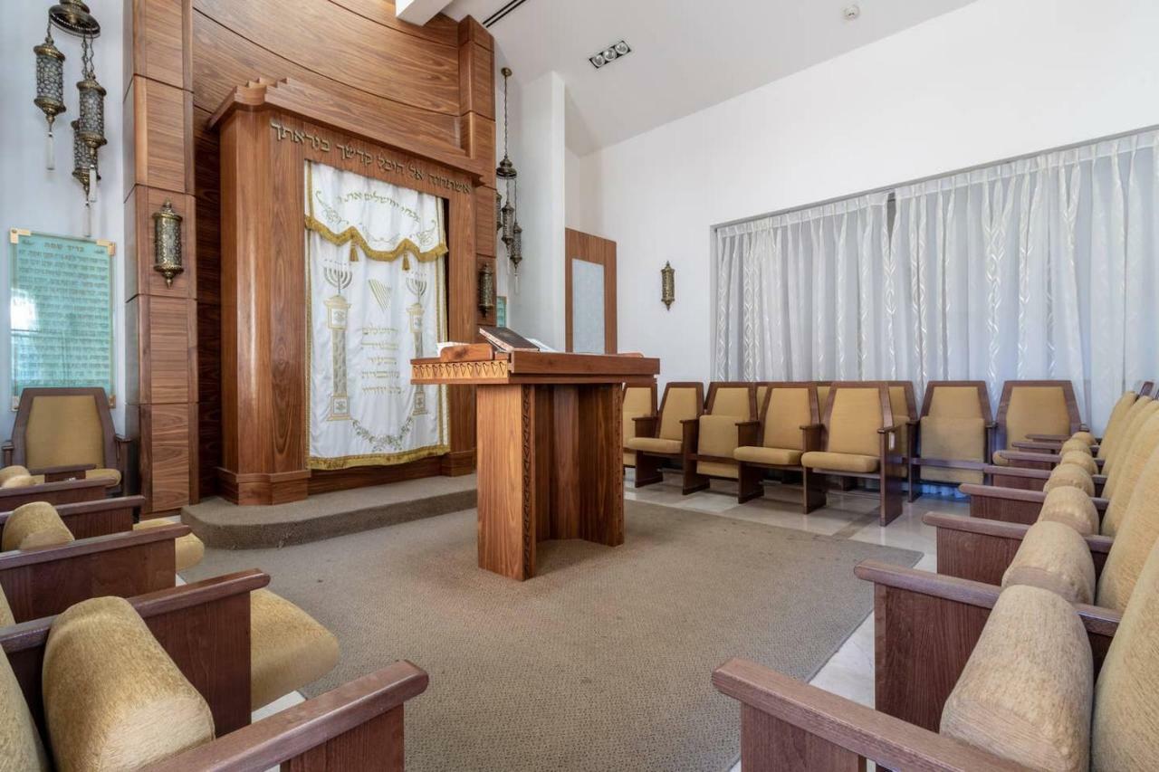 King David Residence Luxury 4 Bd/Pool/Gym/Parking Jeruzsálem Kültér fotó